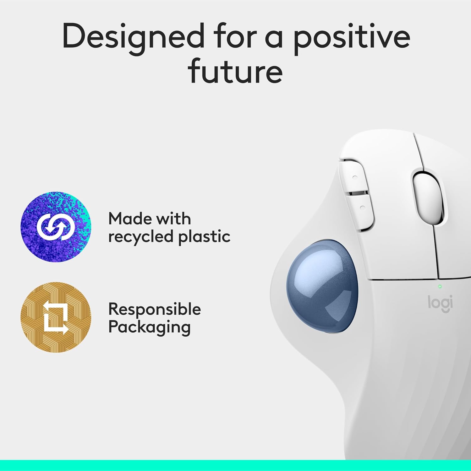 Logitech Ergo M575S Wireless Trackball Ergonomic Mouse Logitech Ergo M575S Wireless Trackball Ergonomic Mouse