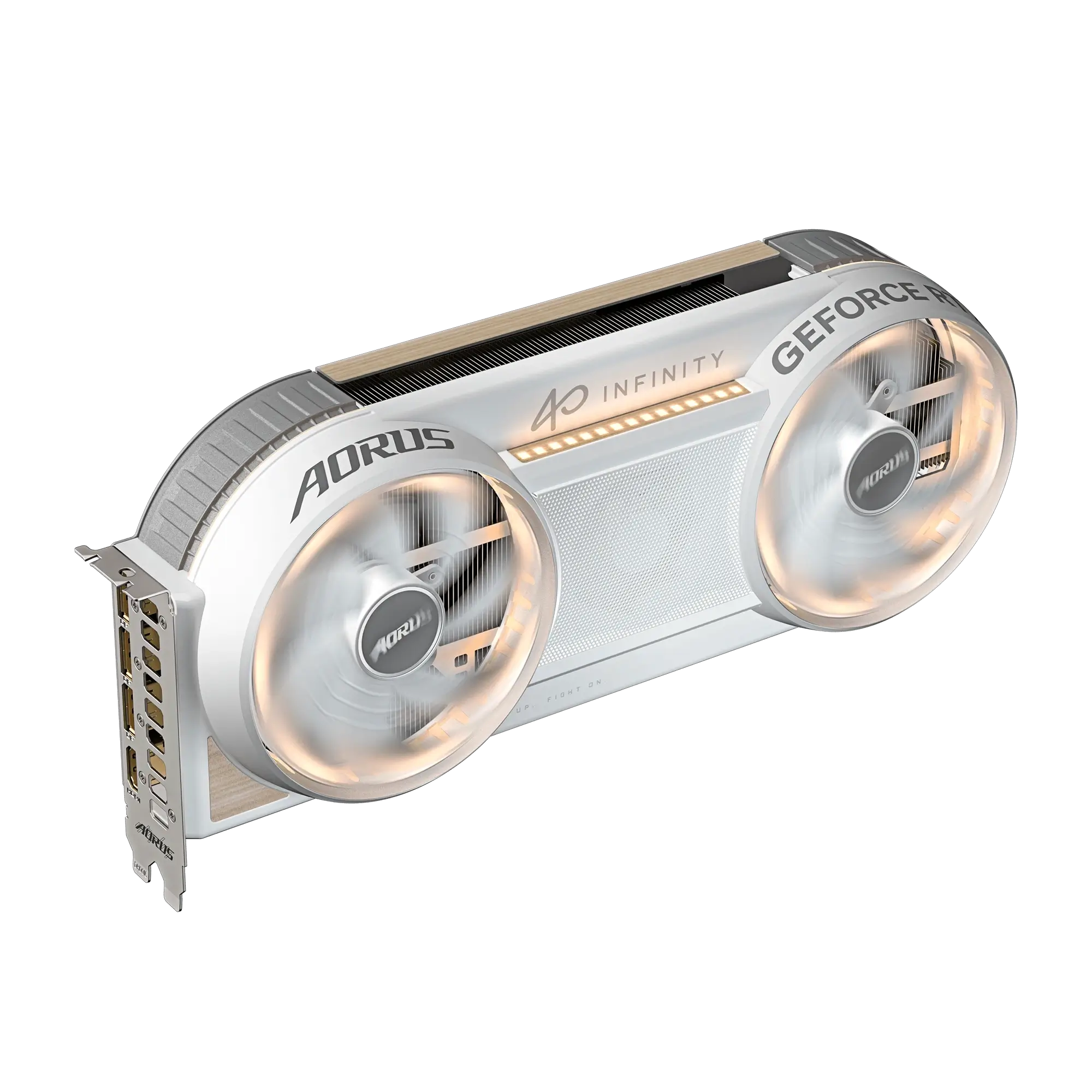 GIGABYTE AORUS GeForce RTX 5080 INFINITY WOOD 16GB OC Edition GDDR7 Graphics Card - GIGABYTE AORUS RTX 5080 WOOD
