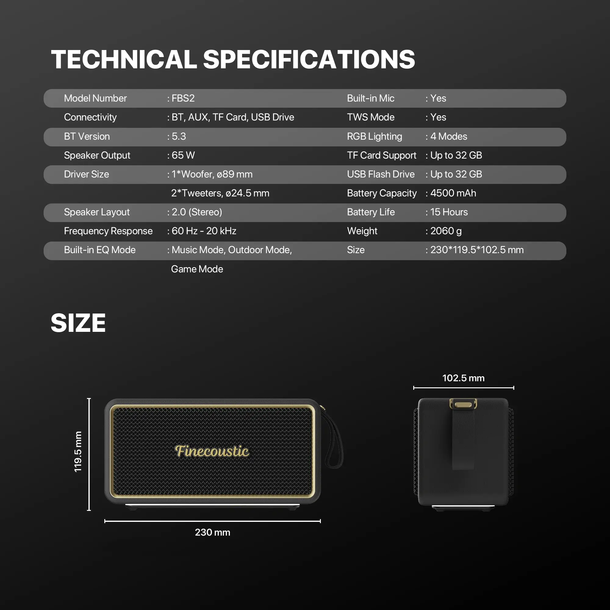 Fantech Finecoustic FBS2 HOKO NOMAD L 