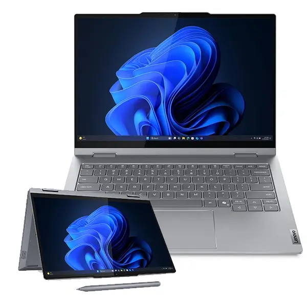 Lenovo ThinkBook 14 2-in-1 G5 IAU Business Laptop - Intel Core Ultra 7 255U - 14-inch WUXGA FHD+ IPS Touch Screen Glossy