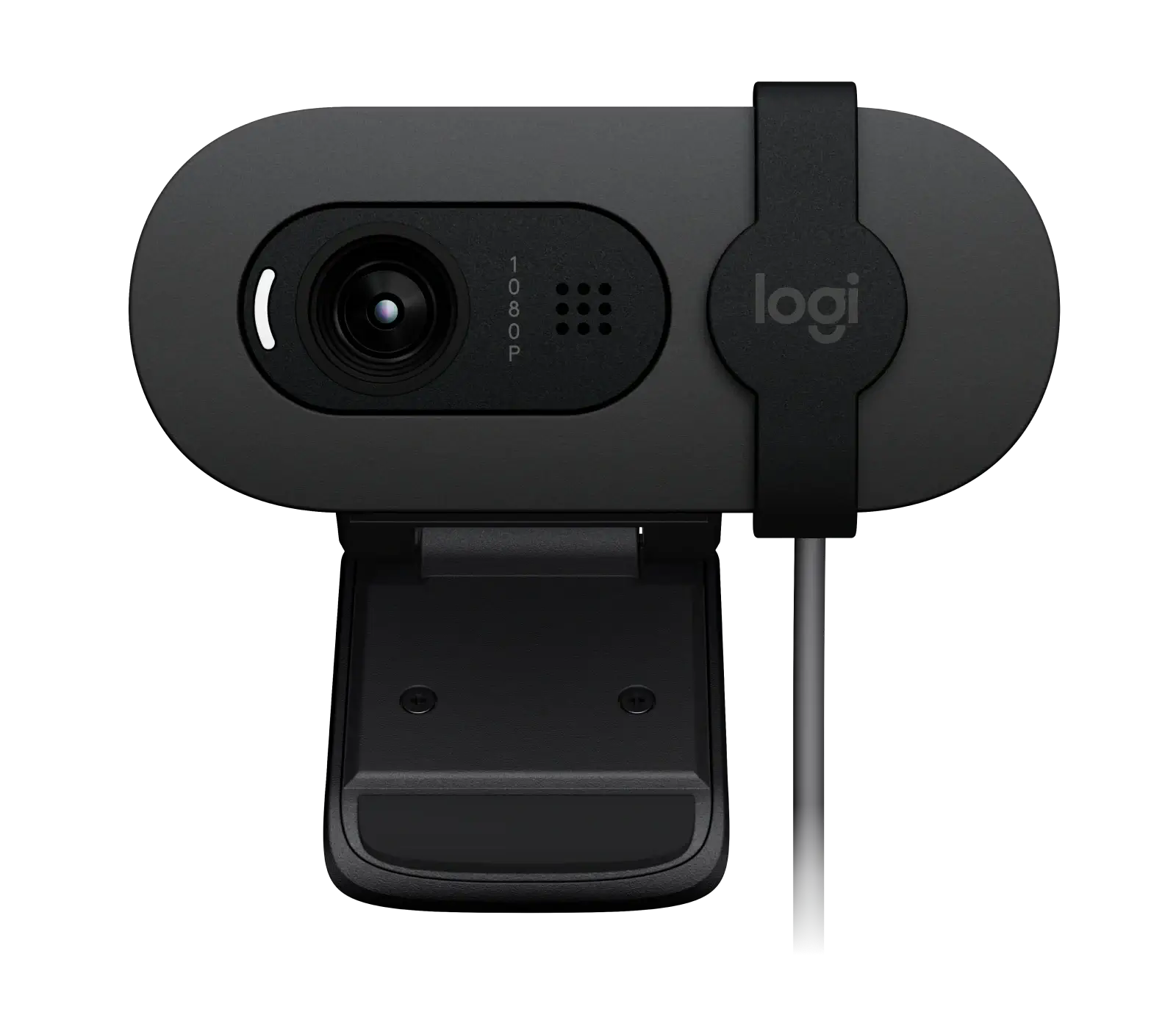 LOGITECH Brio 105 Full HD 1080p business webcam with auto light balance and integrated privacy shutter LOGITECH Brio 105 Full HD 1080p business webcam with auto light balance and integrated privacy shutter