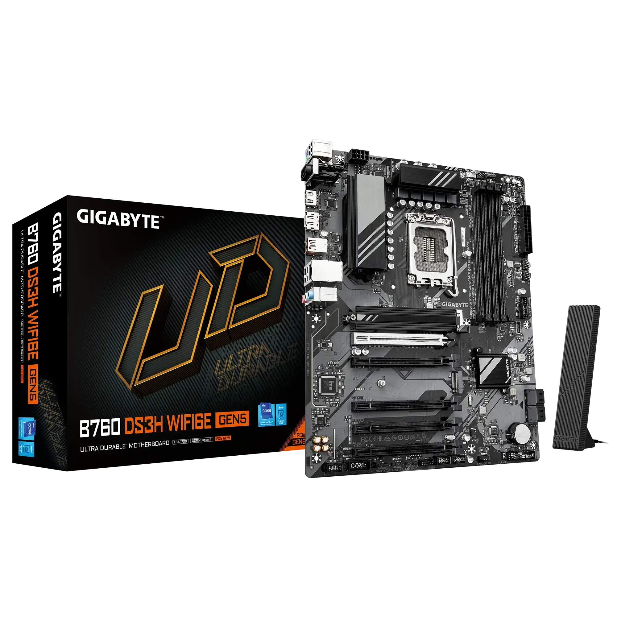 GIGABYTE B760 DS3H WIFI6E GEN5 DDR5 Motherboard&nbsp;
