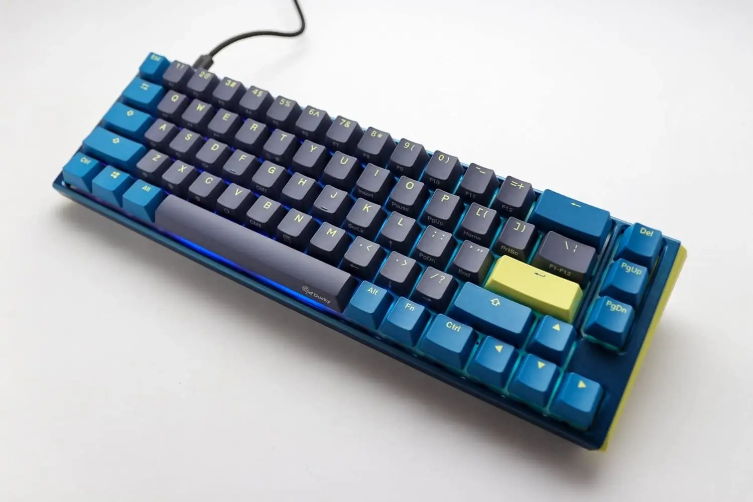 Ducky One 3 SF Daybreak edition RGB Double Shot PBT Quack Mechanical Gaming Keyboard - product image 1