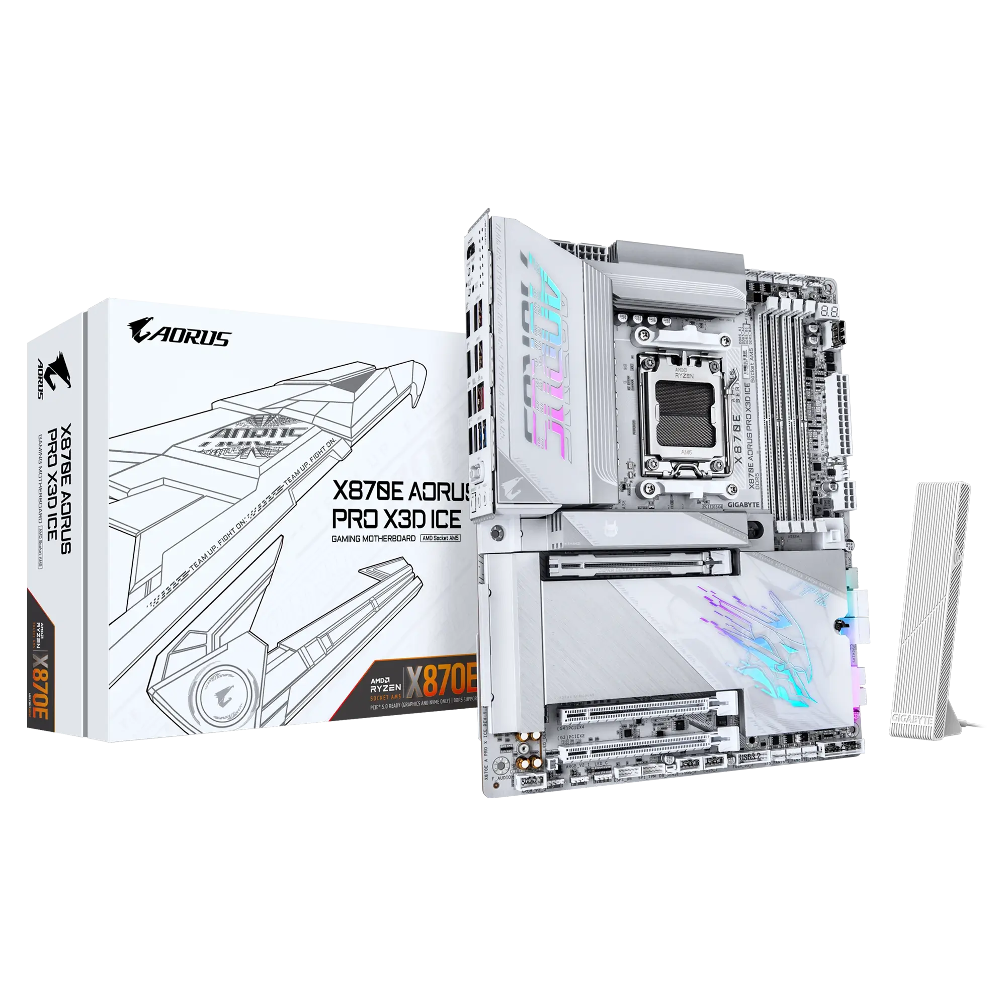 GIGABYTE X870E AORUS PRO X3D ICE 