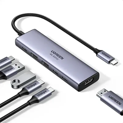 UGREEN 35999 USB-C 6-IN1- MULTIPORT ADAPTER