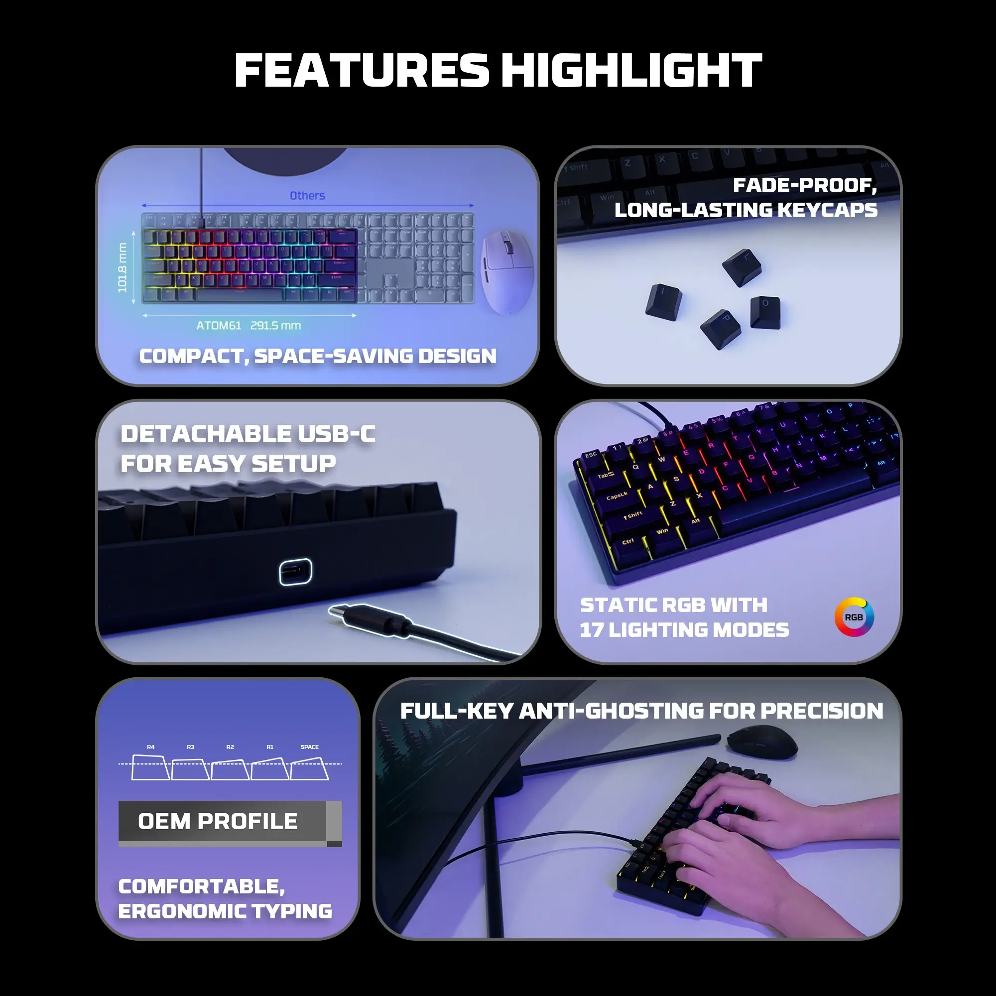 FANTECH MK211 ATOM61