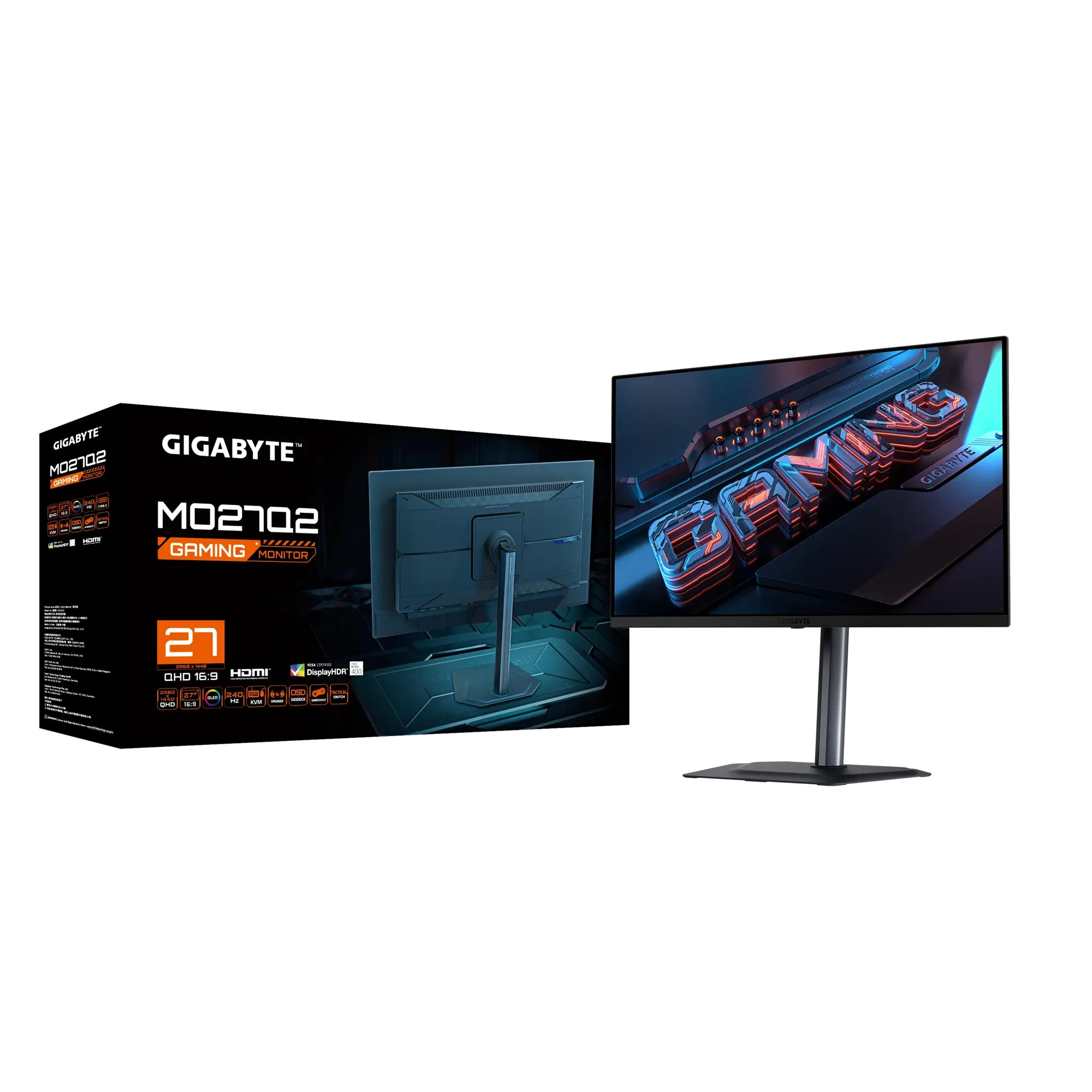 GIGABYTE MO27Q2 OLED QHD 2K Monitor 