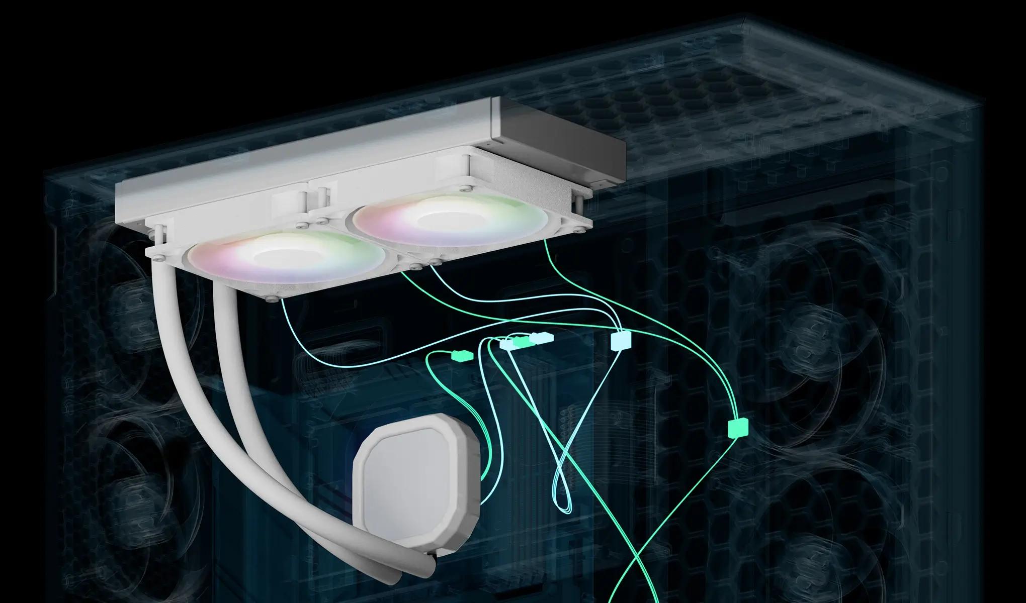 Arctic Pro 240 A-RGB White