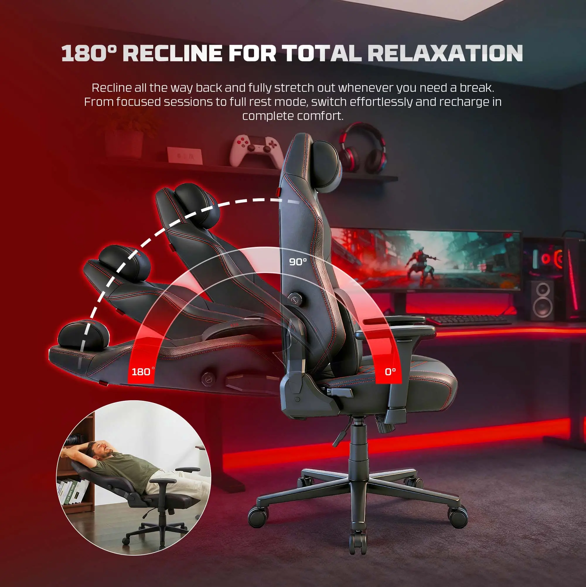 Fantech GC284P Gaming Chair 