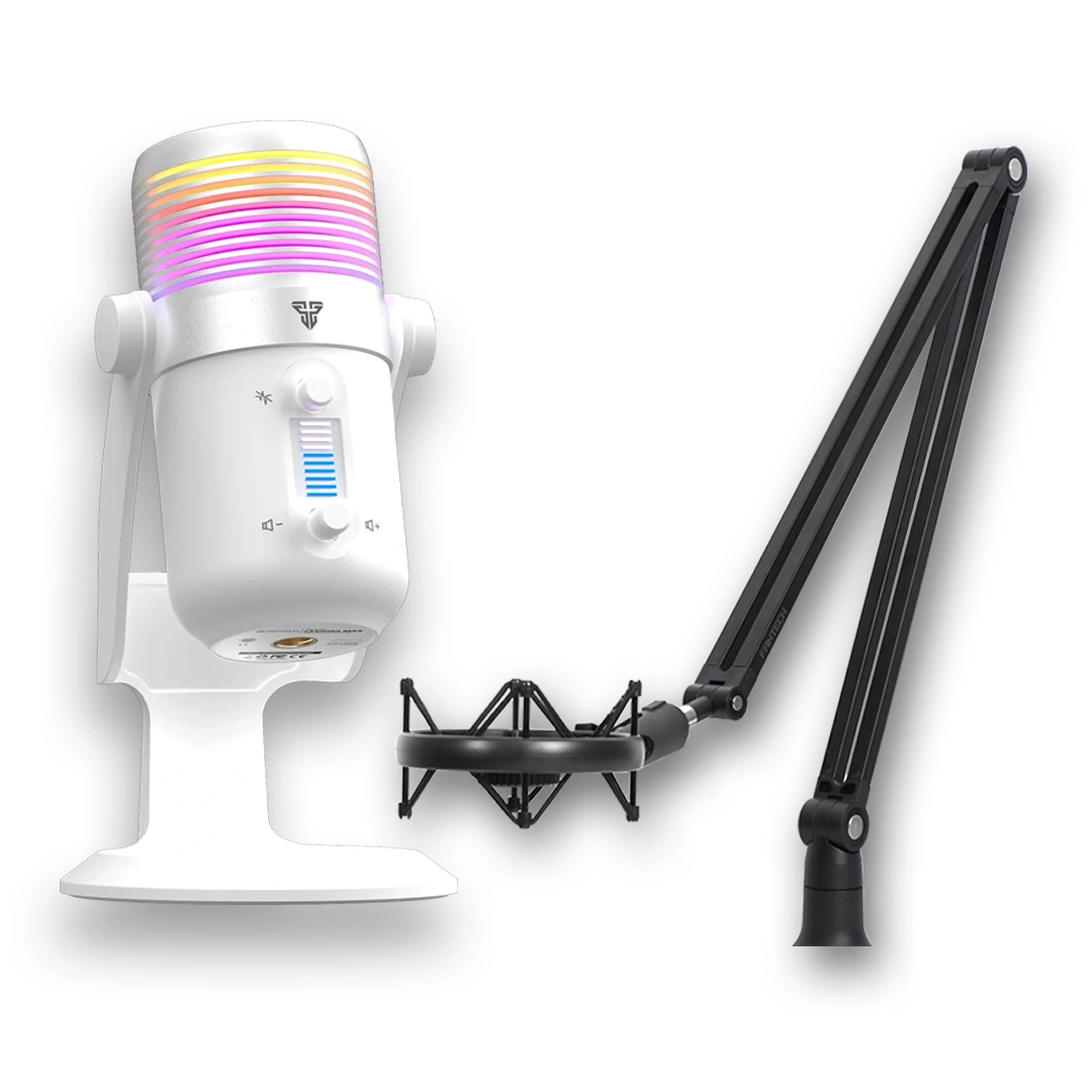Fantech Bundle A-9 Gaming Accessories - MCX03 MICROPHONE + AC902s ADJUSTABLE MICROPHONE STAND