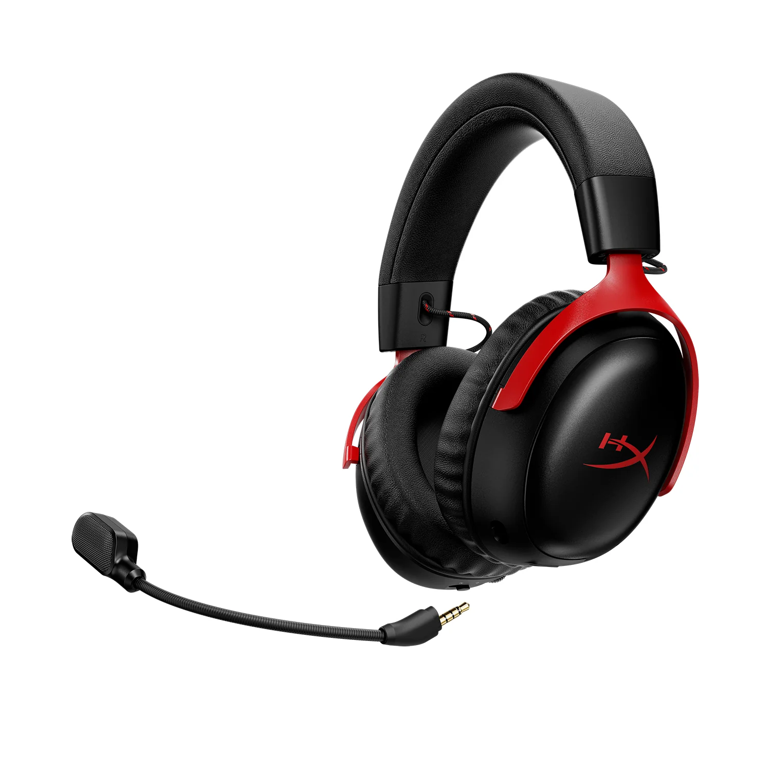 HYPERX CLOUD III S WIRELESS AND BLUETOOTH GAMING HEADSET UP TO 120-HOUR BATTERY, DTS SPATIAL AUDIO - BLACK-RED HYPERX CLOUD III S WIRELESS AND BLUETOOTH GAMING HEADSET UP TO 120-HOUR BATTERY, DTS SPATIAL AUDIO - BLACK-RED