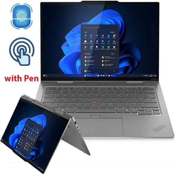 Lenovo ThinkPad X1 2-in-1 Gen 10 Aura Edition Business Laptop - Intel Core Ultra 7 258V - Intel Arc Graphics - 14-inch WUXGA FHD+ Touch Screen with Pen IPS