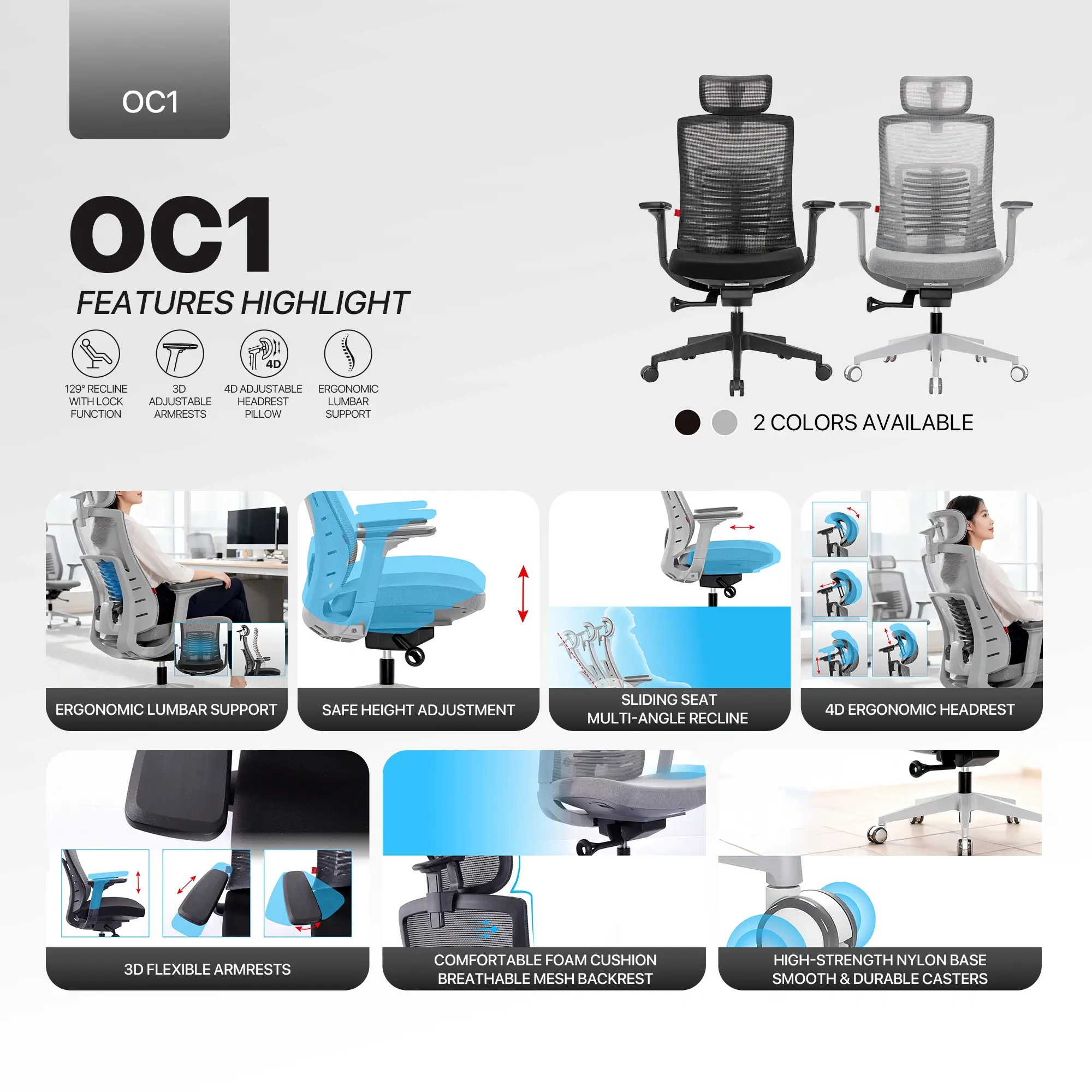 FANTECH OC1 Office Chair