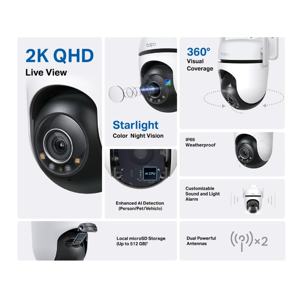 TP-LINK TAPO C520WS SMART WI-FI CAMERA