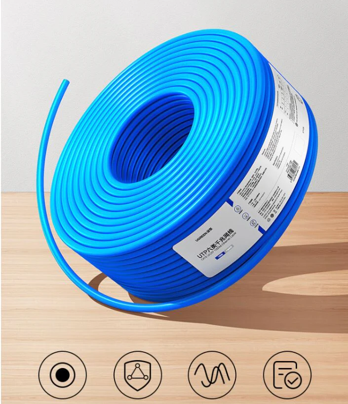 UGREEN 11257 CAT 6 U/UTP PATCH CORD 23AWG PURE COPPER CABLE 100M - product image 1