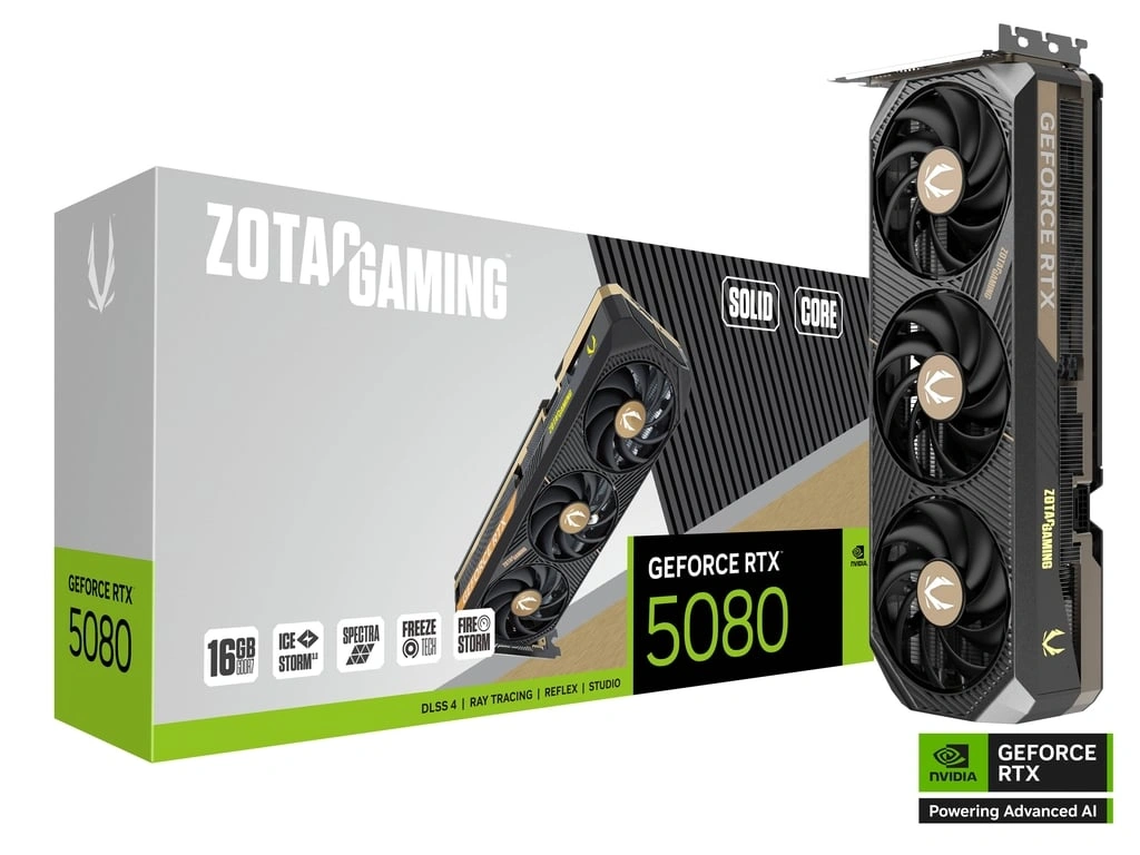 ZOTAC GAMING RTX 5080 SOLID CORE 