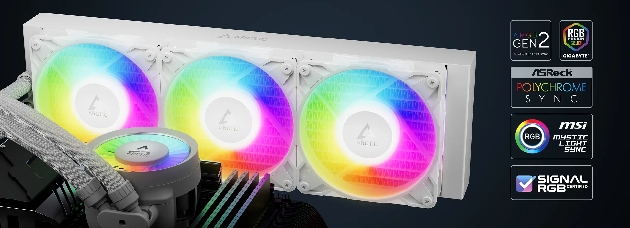 Arctic Freezer III Pro 360 A-RGB White