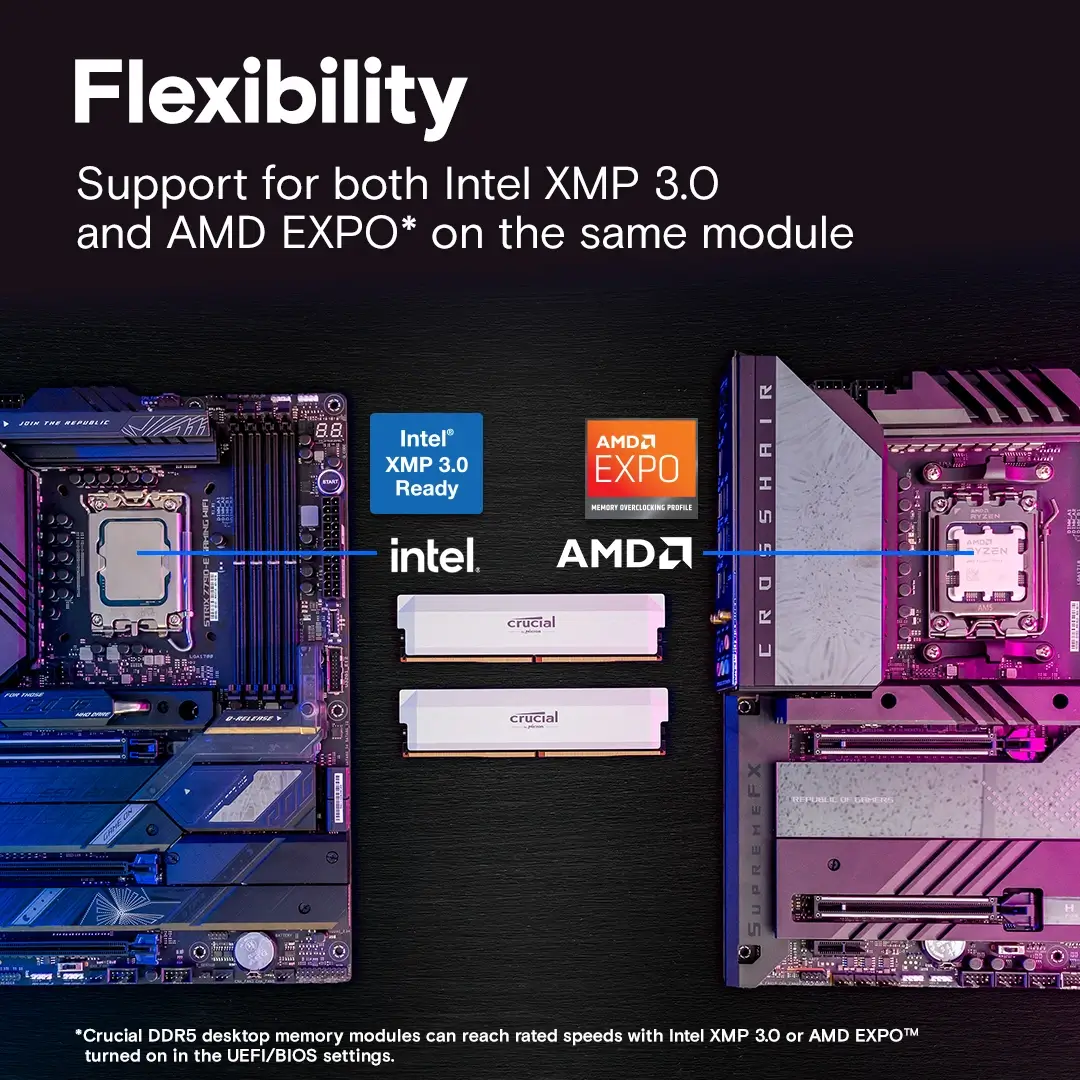 Crucial Pro 64GB DDR5 6400MHz Ram&nbsp;