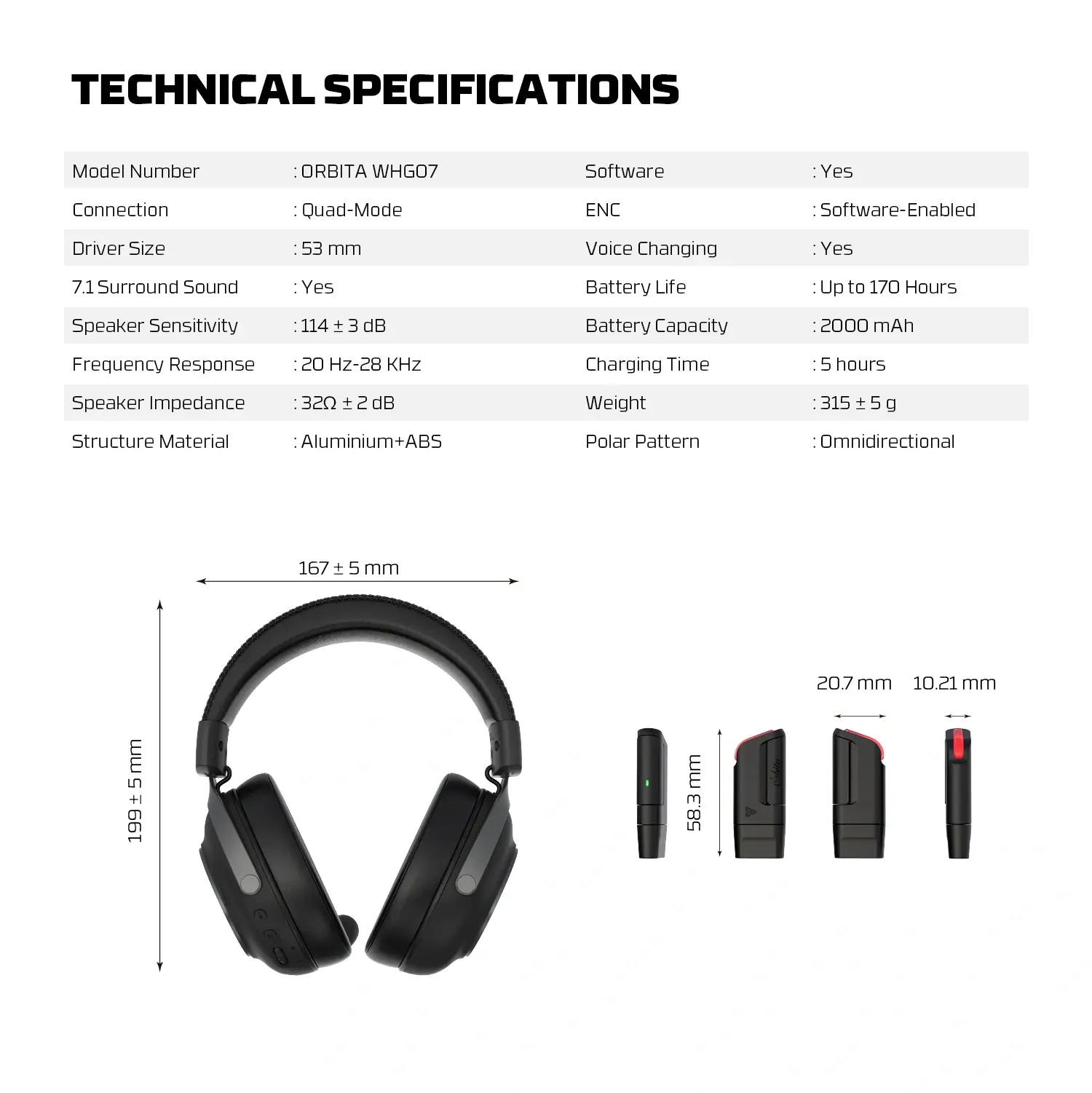 Fantech WHG07 ORBITA Headset 