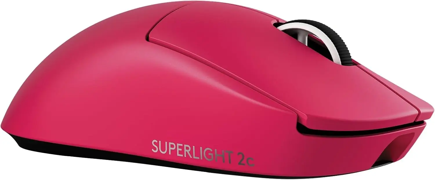 Logitech PRO X SUPERLIGHT 2c LIGHTSPEED Wireless Gaming Mouse Magenta