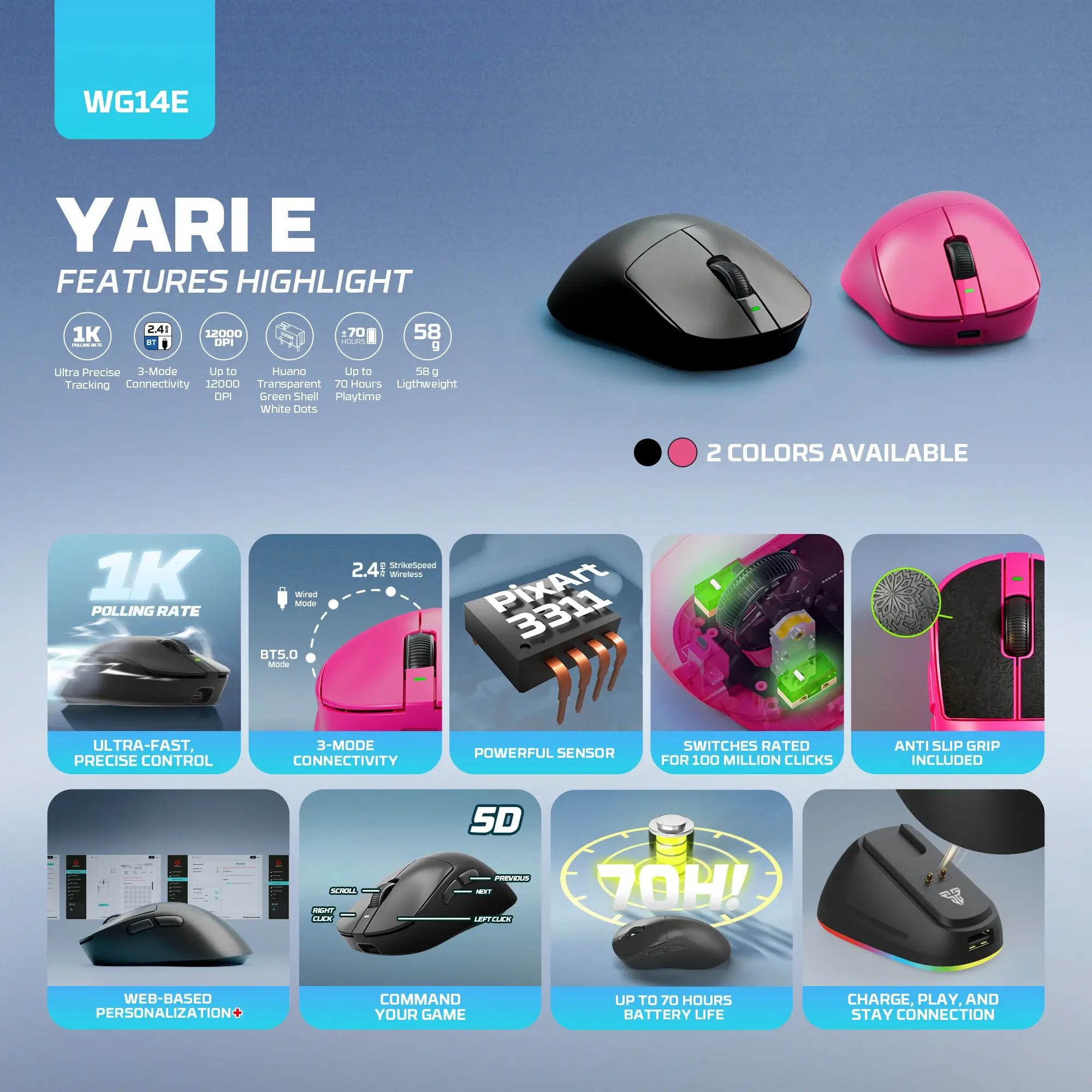 Fantech WG14E YARI E