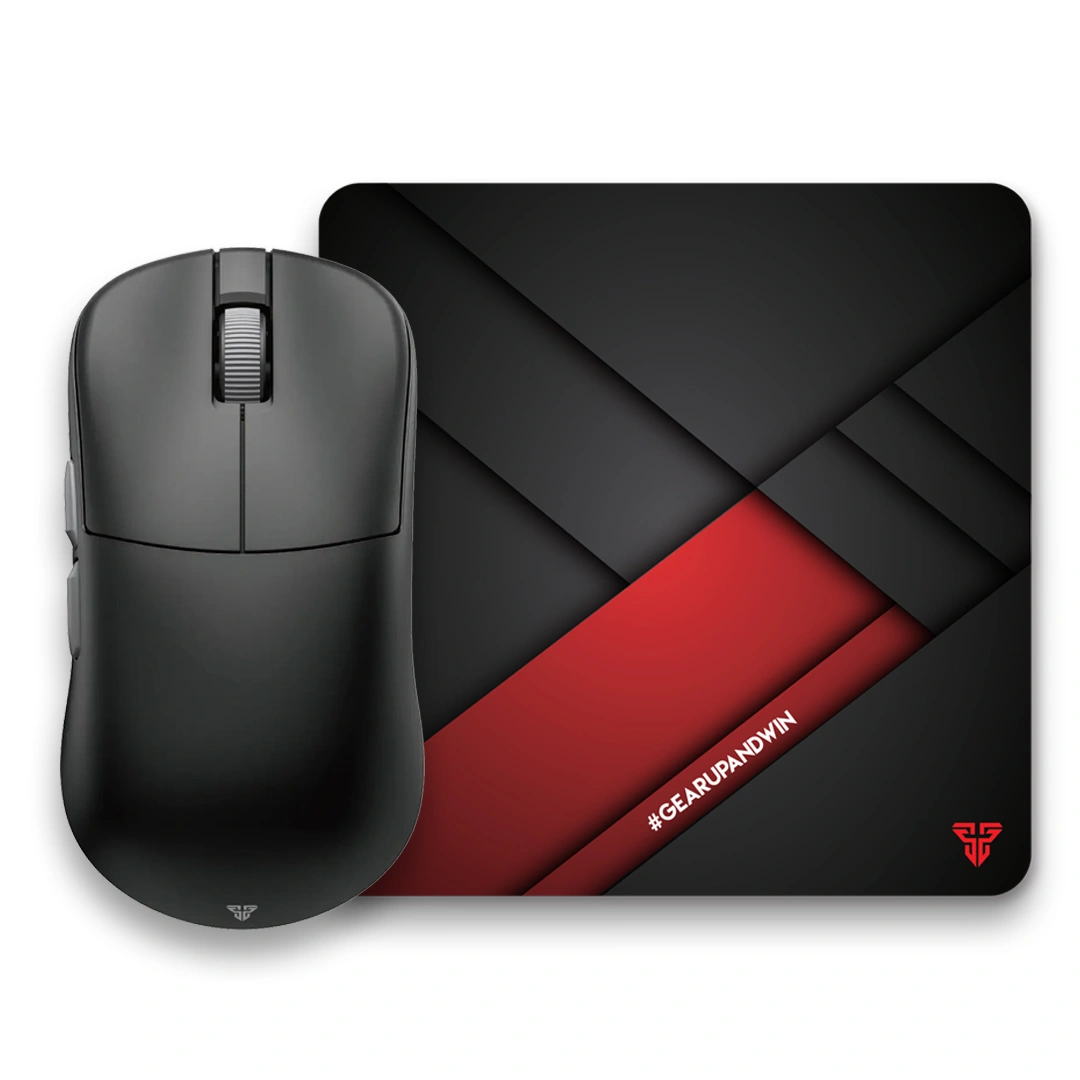 Fantech Bundle M-1 Gaming Accessories - XD3V3 4K8K PRO S E-SPORT WIRELESS MOUSE + MP456 &nbsp;MOUSE PAD