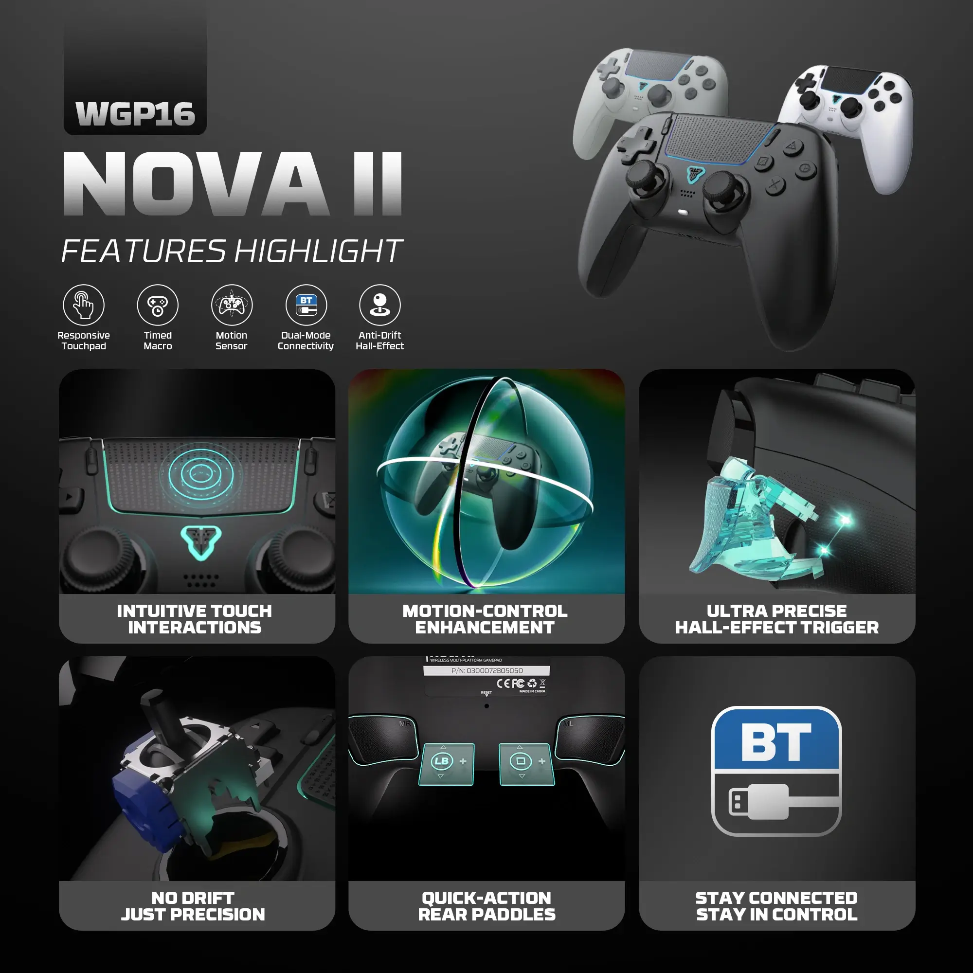 FANTECH WGP16 NOVA II Black
