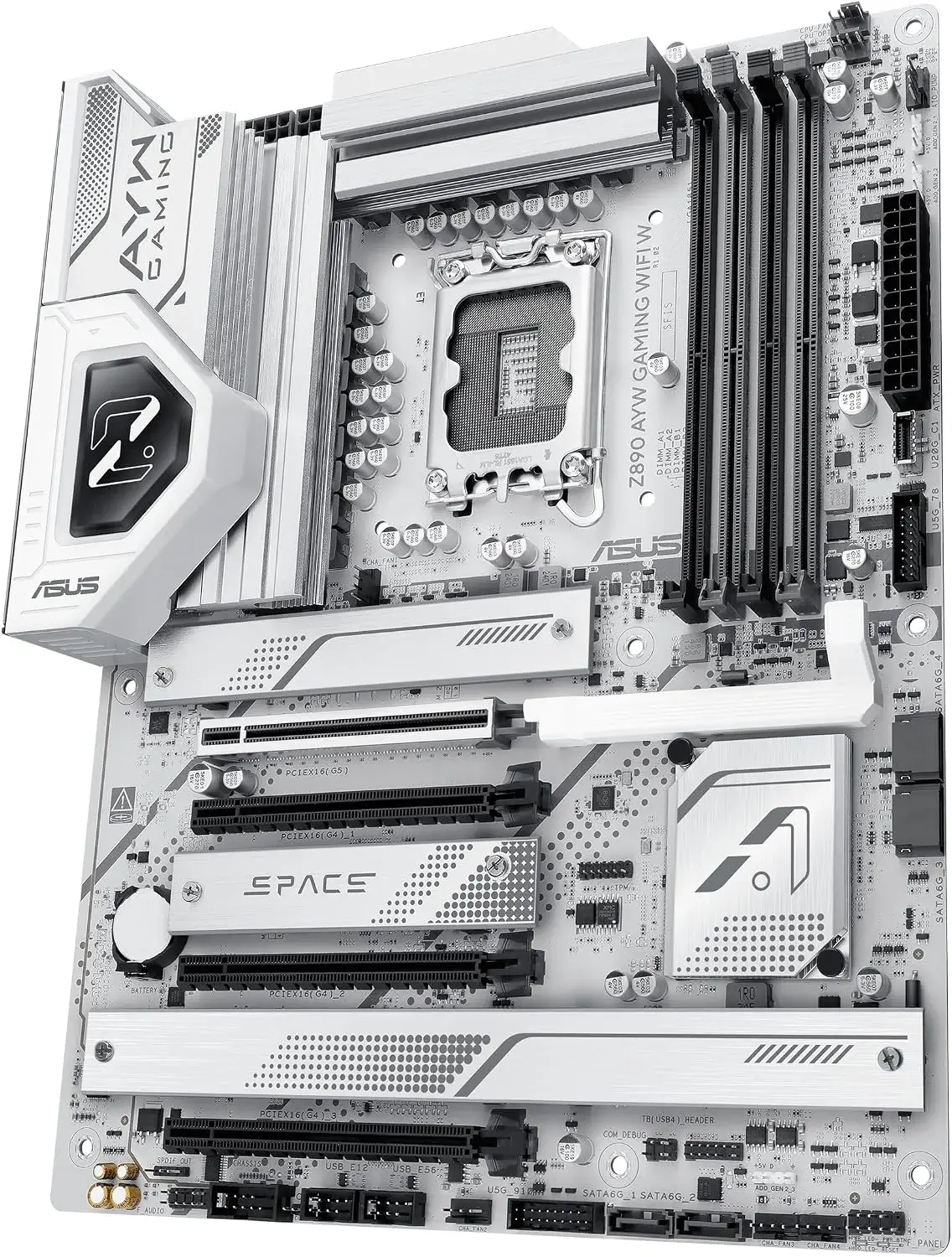 ASUS Z890 AYW Gaming WiFi W & Bluetooth DDR5 Motherboard - for ULTRA Processor ASUS Z890 AYW Gaming WiFi W & Bluetooth DDR5 Motherboard - for ULTRA Processor