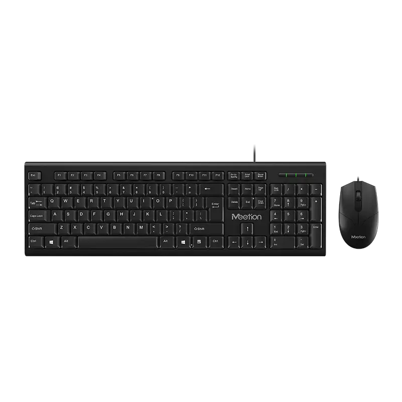 MEETION C100 USB WIRED COMBO KEYBOARD AND MOUSE