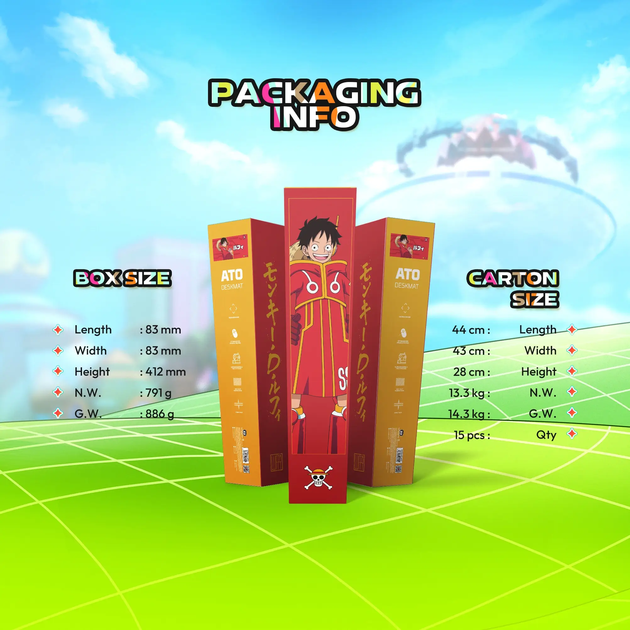 Fantech MP905 ATO Monkey D. Luffy Edition