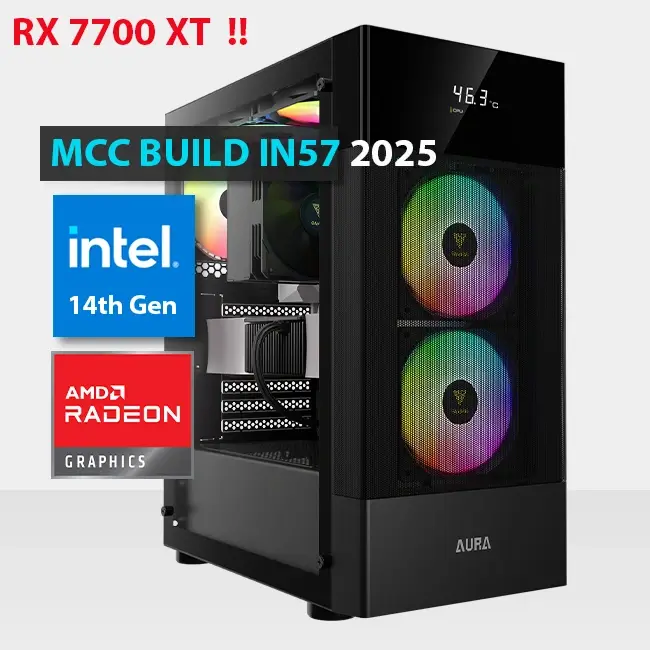 AMD Radeon RX 7700 XT Gaming PC