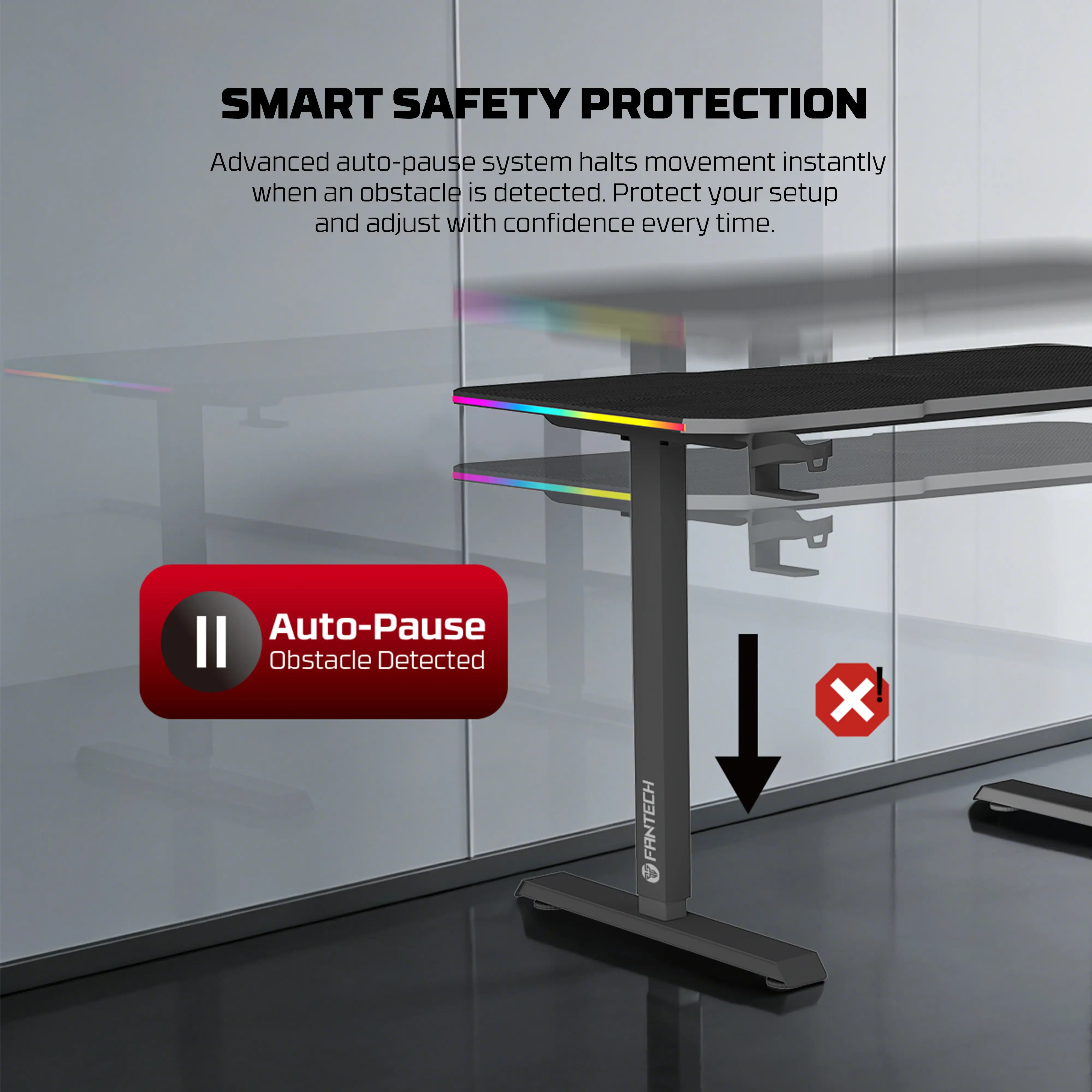 Fantech GD1014 LiftZone Desk