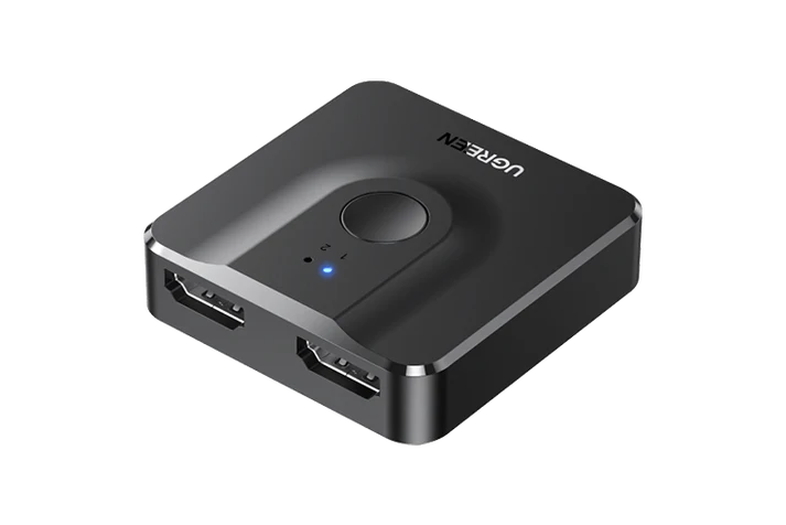 UGREEN 50966 BI-DIRECTIONAL HDMI 2-INPUT HDMI SWITCHER OR 1-INPUT HDMI SPLITTER 4K60HZ 2K120HZ