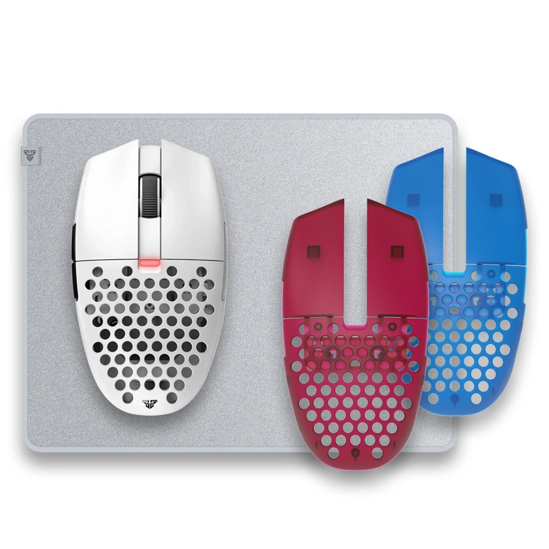 Fantech Bundle M-2 Gaming Accessories - XD7 Superlight Mouse + &nbsp;MT01 Frost Top Shell + MP453 Mouse pad