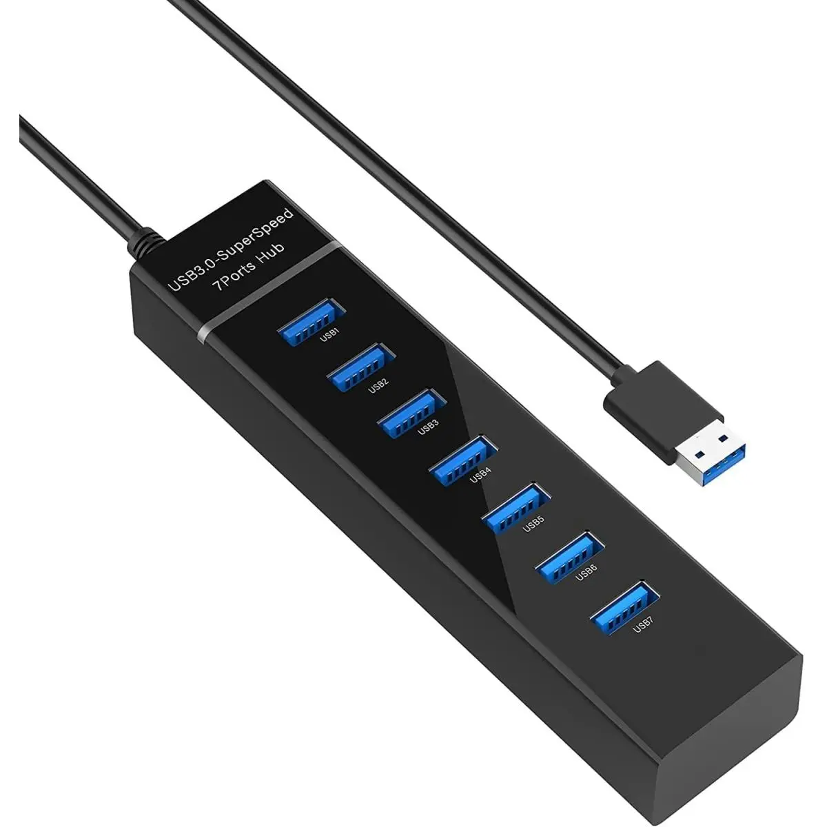 HAING HI-U701 USB 3.0 7 PORT HUB 5GBPS
