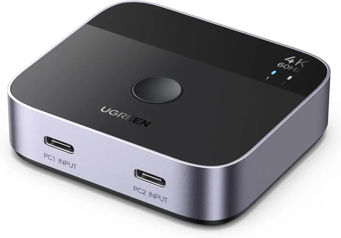 UGREEN 55451 2 USB-C INPUT TO 1 HDMI OUTPUT SWITCH 4K60HZ