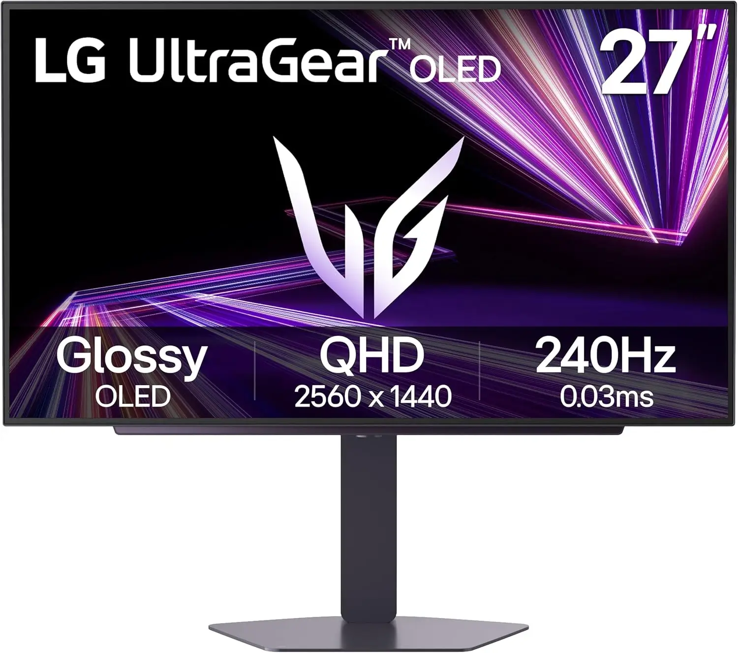 LG 27GX704A B Ultragear 27 inch QHD 2K Glossy OLED 240Hz 0.03ms Gaming Monitor HDRTrueBlack400 (HDMI 2.1) - LG 27GX704A B Ult LG 27GX704A B Ultragear 27 inch QHD 2K Glossy OLED 240Hz 0.03ms Gaming Monitor HDRTrueBlack400 (HDMI 2.1) - LG 27GX704A B Ult