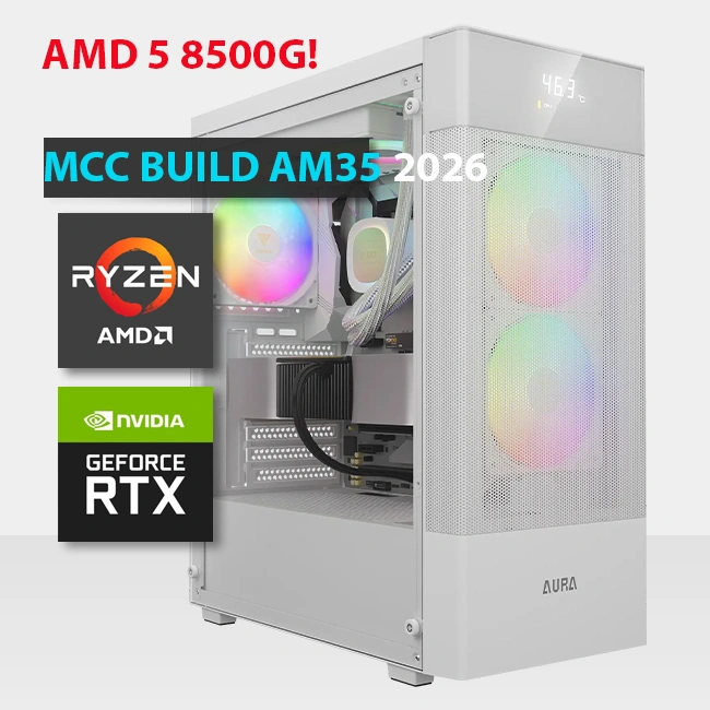 MCC AM35 26 MIDAS Gaming PC Build || AMD Ryzen 5 8500G 6 Core Processor AMD Radeon - AMD Ryzen 5 8500G gaming pc