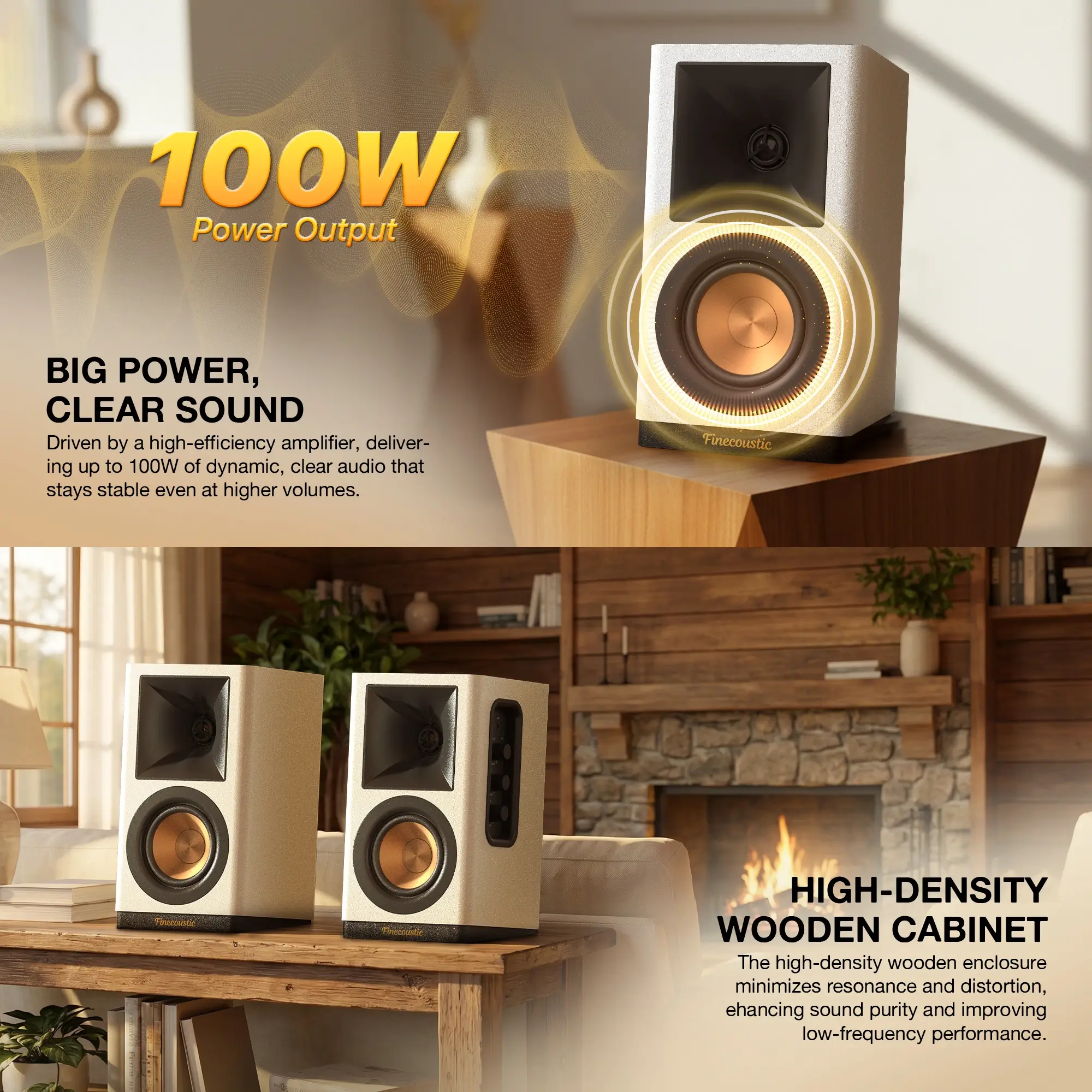 FANTECH Finecoustic FBB302 HAKO STUDIO 302 Stereo Speakers (6 Connection Mode) - product image 3 FANTECH Finecoustic FBB302 HAKO STUDIO 302 Stereo Speakers (6 Connection Mode) - product image 3