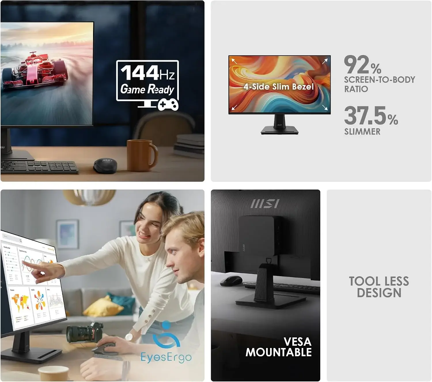MSI PRO MP251 E14L 25 inch IPS FHD 144Hz 1ms HDR Ready Business Monitor - MSI PRO MP251 E14L Monitor MSI PRO MP251 E14L 25 inch IPS FHD 144Hz 1ms HDR Ready Business Monitor - MSI PRO MP251 E14L Monitor