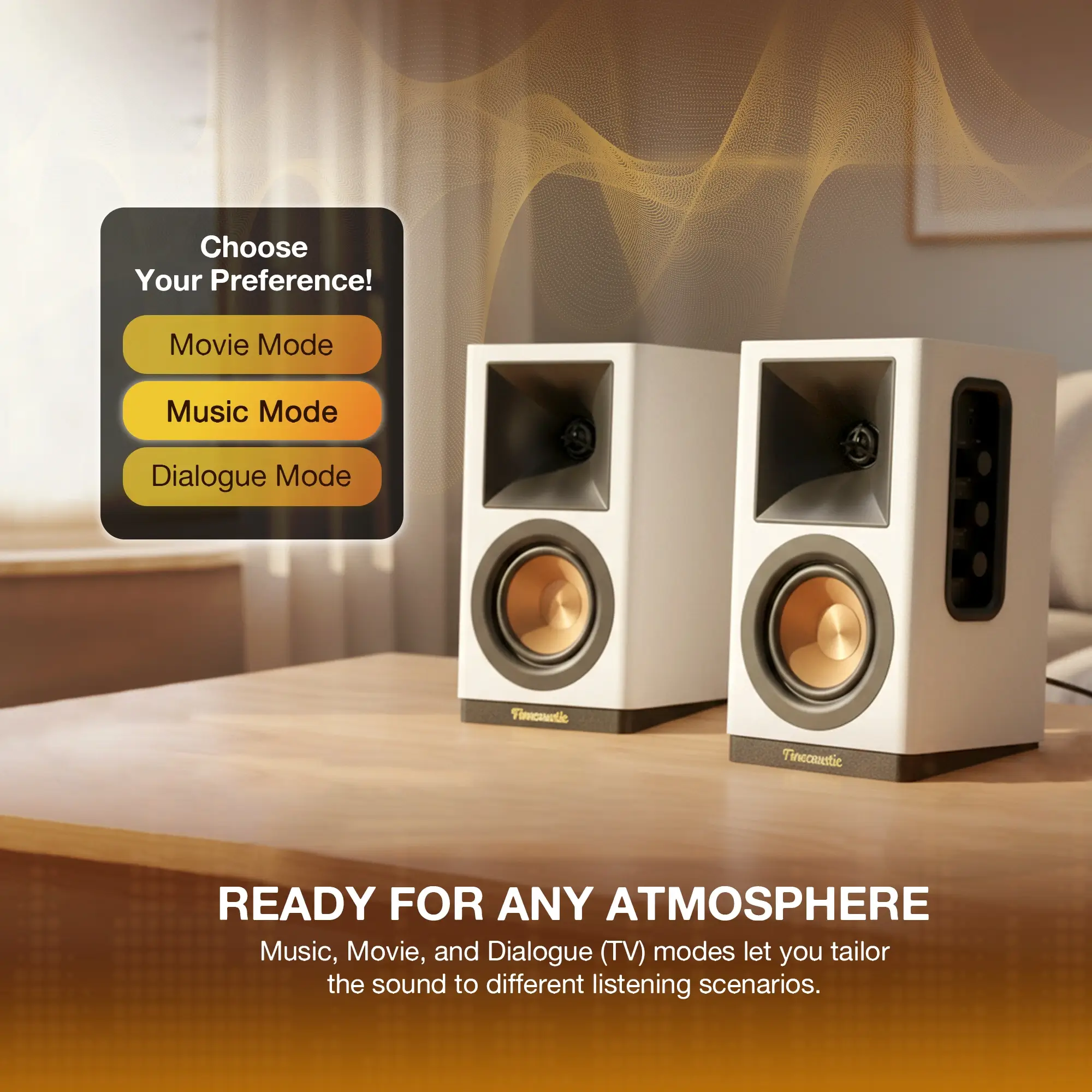 FANTECH Finecoustic FBB302 HAKO STUDIO 302 Stereo Speakers (6 Connection Mode) - FANTECH Finecoustic FBB302 Stereo Speakers FANTECH Finecoustic FBB302 HAKO STUDIO 302 Stereo Speakers (6 Connection Mode) - FANTECH Finecoustic FBB302 Stereo Speakers