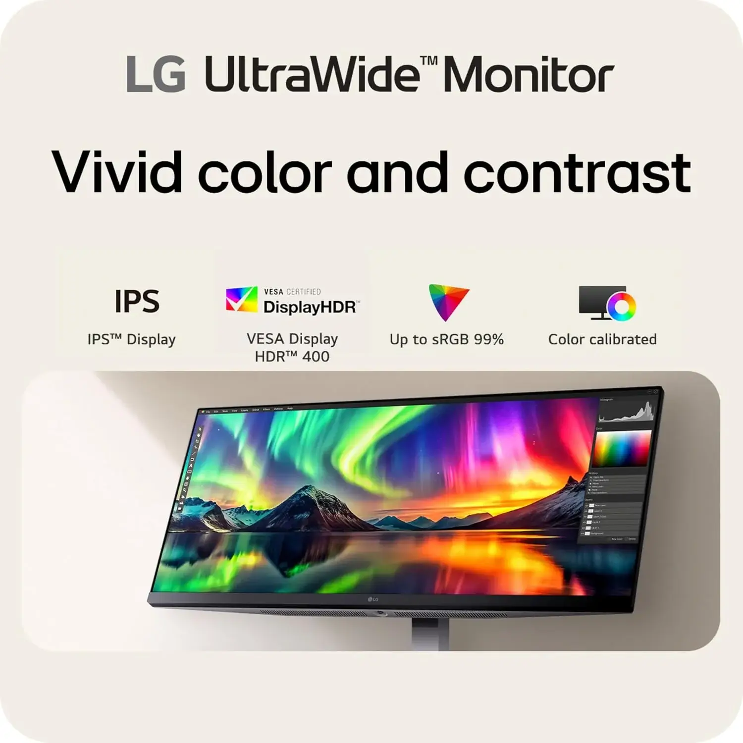LG 34U530A W 34 inch UltraWide Wide FHD IPS 100Hz HDR400 Professional Monitor - product image 2 LG 34U530A W 34 inch UltraWide Wide FHD IPS 100Hz HDR400 Professional Monitor - product image 2