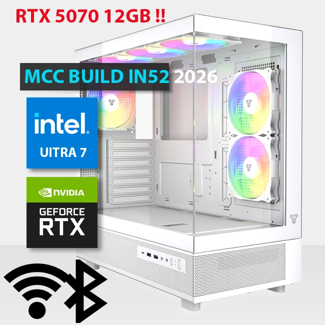 MCC IN52 26 MIDAS Gaming PC Build || Intel Core Ultra 7 265K 20 Core GeForce RTX 5070 OC 12GB GDDR7 Graphics Card - RTX 5070 MCC IN52 26 MIDAS Gaming PC Build || Intel Core Ultra 7 265K 20 Core GeForce RTX 5070 OC 12GB GDDR7 Graphics Card - RTX 5070