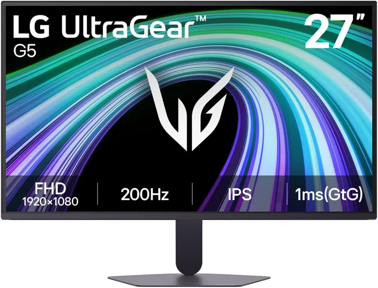 LG UltraGear G5 27G523B B 27 inch FHD 200Hz IPS HDR10 Gaming Monitor - LG UltraGear G5 27G523B B Monitor LG UltraGear G5 27G523B B 27 inch FHD 200Hz IPS HDR10 Gaming Monitor - LG UltraGear G5 27G523B B Monitor