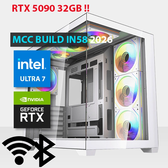 MCC IN58 26 MIDAS Gaming PC Build || Intel Core Ultra 7 270K Plus 24 cores GIGABYTE GeForce RTX 5090 GAMING OC 32GB GDDR7 Gra