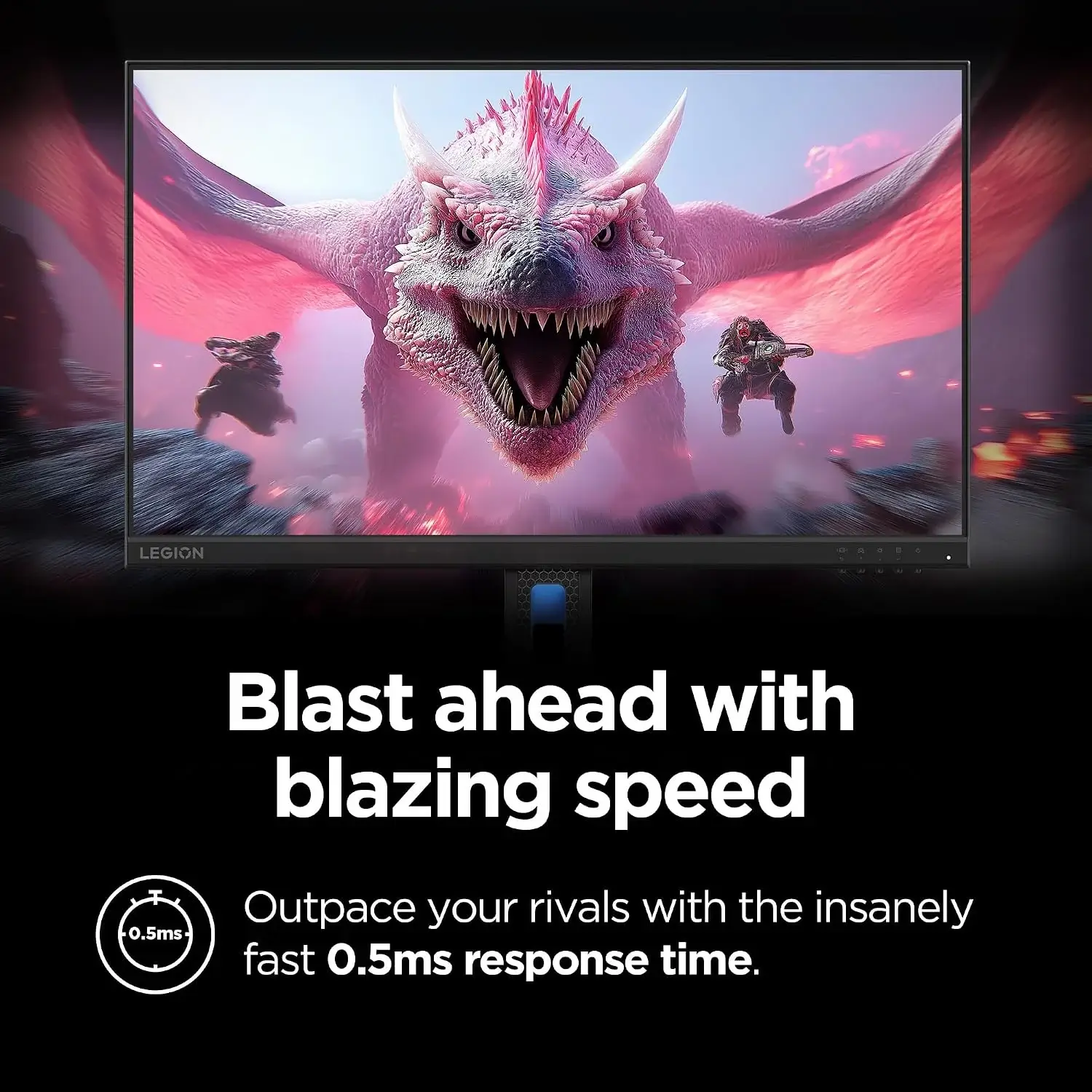 Lenovo Legion R24e Gaming Monitor 23.8 inch FHD 180Hz 0.5ms Response AMD FreeSync (HDMI 2.1) - Lenovo Legion R24e Monitor Lenovo Legion R24e Gaming Monitor 23.8 inch FHD 180Hz 0.5ms Response AMD FreeSync (HDMI 2.1) - Lenovo Legion R24e Monitor