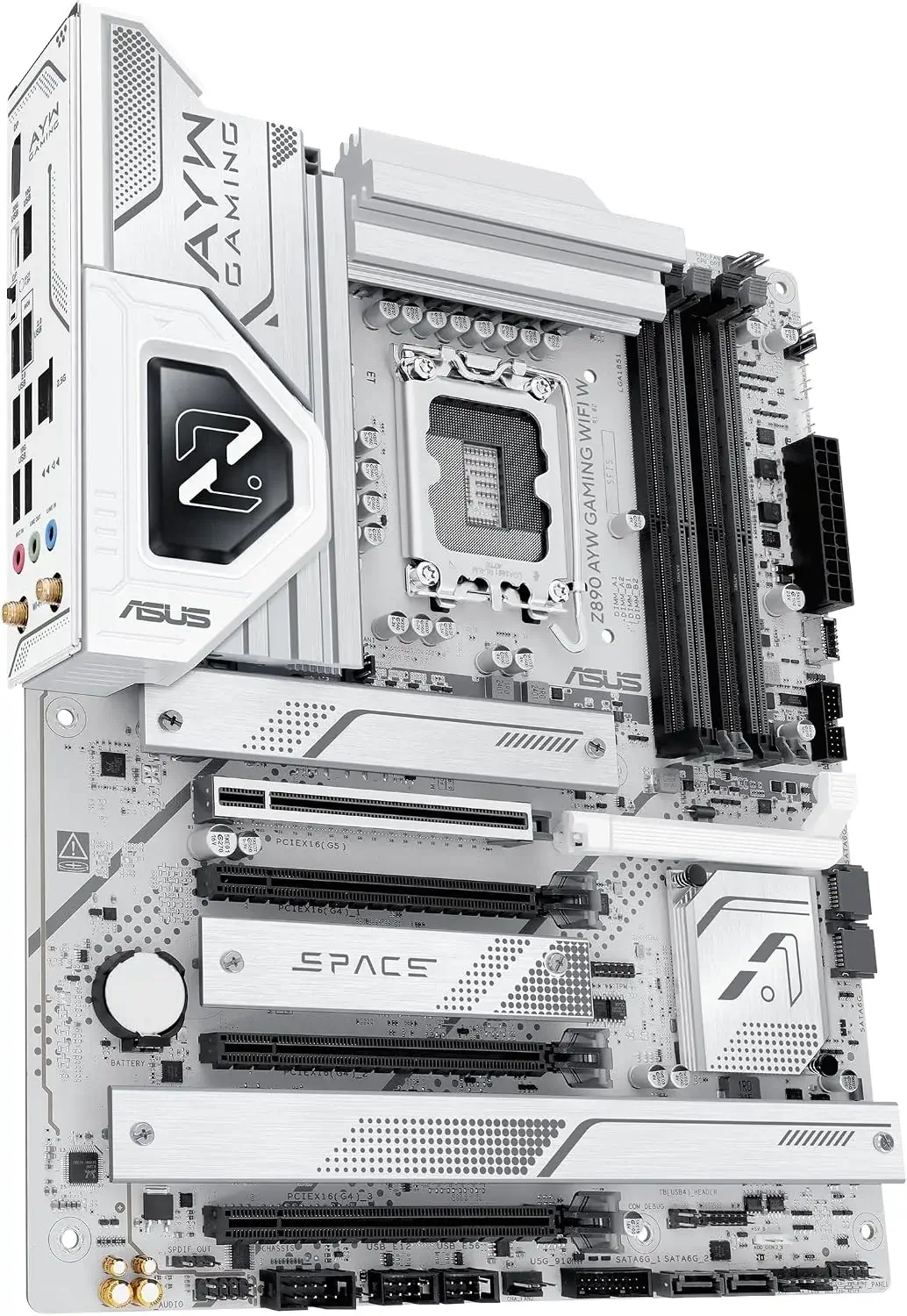 ASUS Z890 AYW Gaming WiFi W & Bluetooth DDR5 Motherboard for ULTRA Processor - product image 2 ASUS Z890 AYW Gaming WiFi W & Bluetooth DDR5 Motherboard for ULTRA Processor - product image 2