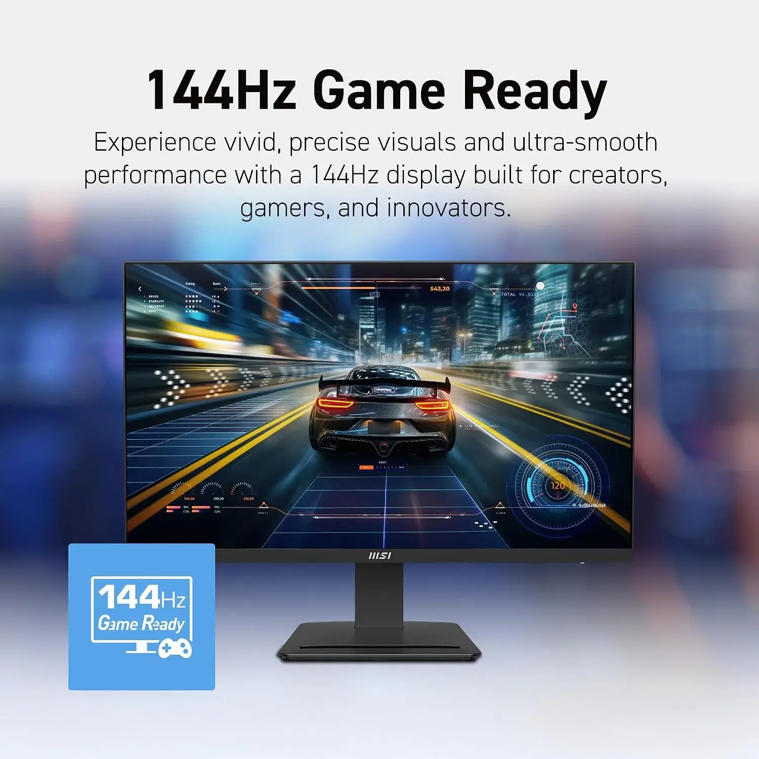 MSI PRO MP242 E14C 24 inch IPS FHD 144Hz 1ms Business Monitor (Built Speaker) - product image 2 MSI PRO MP242 E14C 24 inch IPS FHD 144Hz 1ms Business Monitor (Built Speaker) - product image 2