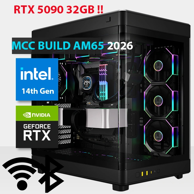 MCC IN65 26 MIDAS Gaming PC Build || Intel Core i9 14900KF 24 Core GIGABYTE GeForce RTX 5090 GAMING OC 32GB GDDR7 Graphics Ca MCC IN65 26 MIDAS Gaming PC Build || Intel Core i9 14900KF 24 Core GIGABYTE GeForce RTX 5090 GAMING OC 32GB GDDR7 Graphics Ca