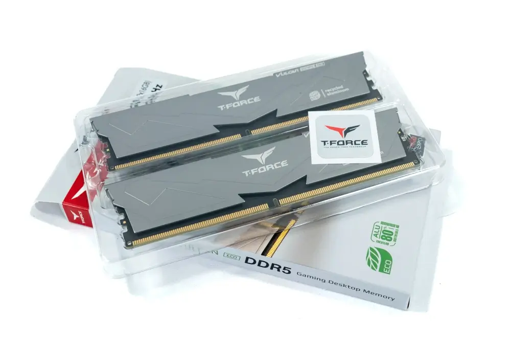 Team T Force Vulcan ECO 32GB (2 x 16GB) 6400MHz DDR5 PC RAM - product image 1 Team T Force Vulcan ECO 32GB (2 x 16GB) 6400MHz DDR5 PC RAM - product image 1